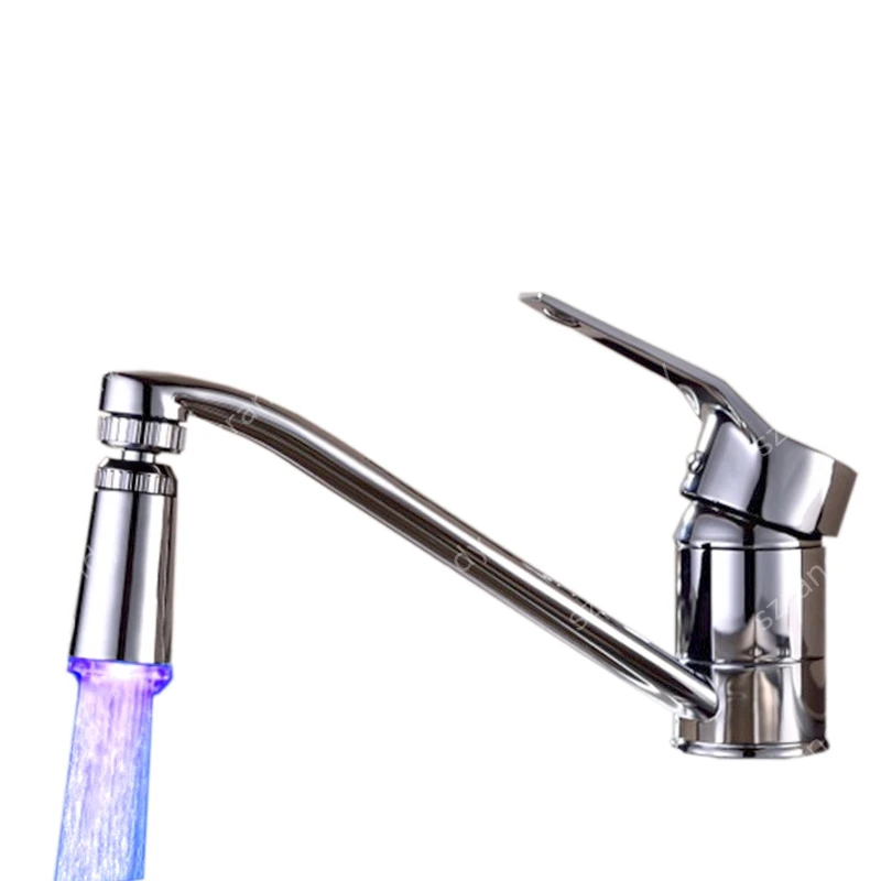 

360 degree Water Glow Shower Blue Color LED Faucet Light Aerator