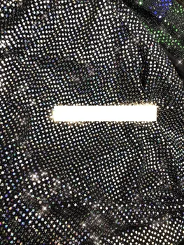 

Embroidered Net Fabric with beads With super Quality yaking-12.2712 African Tulle Lace Fabric For party Dress