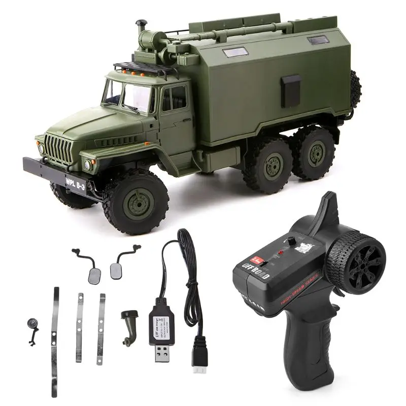 

1:16 RC Truck WPL RC Crawler Car 2.4G Mini Off-Road Remote Control Car Mini Toy