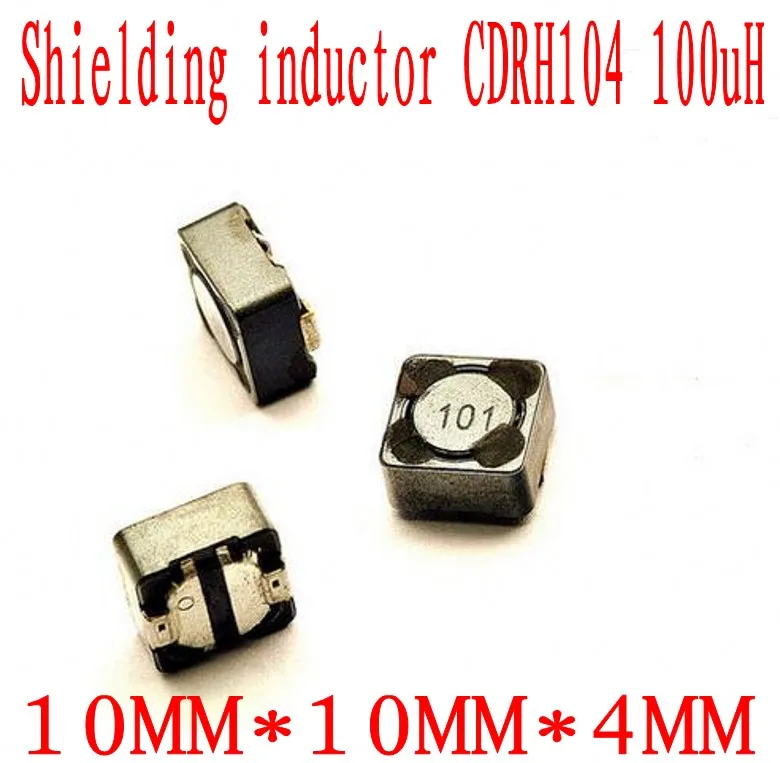 50 шт./лот SMD патч Экранирование мощных индукторов CDRH74R CDRH104R CDRH127R 2.2UH 3.3UH 4.7UH 6.8UH 10UH 22UH 33UH 47UH 68UH 100UH