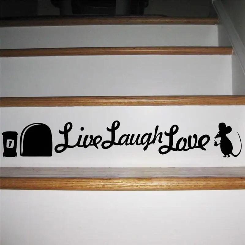 Live Laugh Love Agujero De Raton Ratones Cotizaciones Decoraciones
