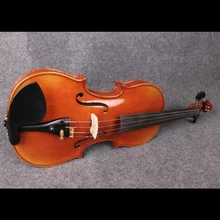 Пламени клен акустической Скрипки 4/4 мощный звук ель Топ тонкой ручной#2053