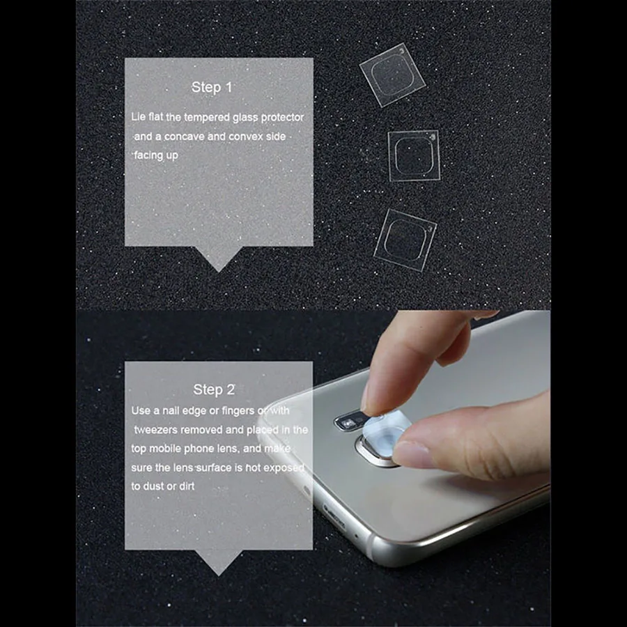 2PCS Back Camera Lens Film Tempered Glass Protector For Samsung Galaxy S8 Plus S8 Note 8 HD Back Lens Screen Protective Cover (18)