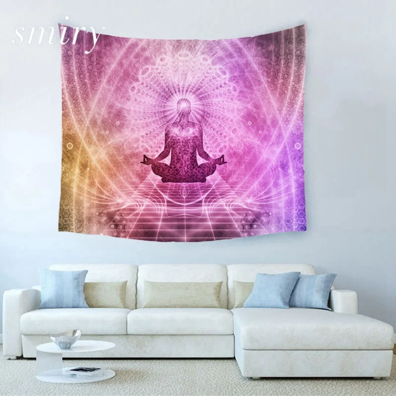 

Creative Tapestry yoga mat Wall hanging decoration beach towel sitting blanket Livingroom Bedding Home Decor
