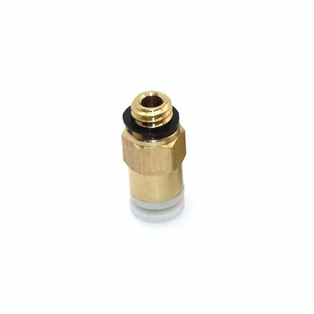 

Bowden Extruder One-touch Fittings M6 Thread Male Straight Pneumatic Connector for 1.75 mm filament RepRap 3D Printer Accessory