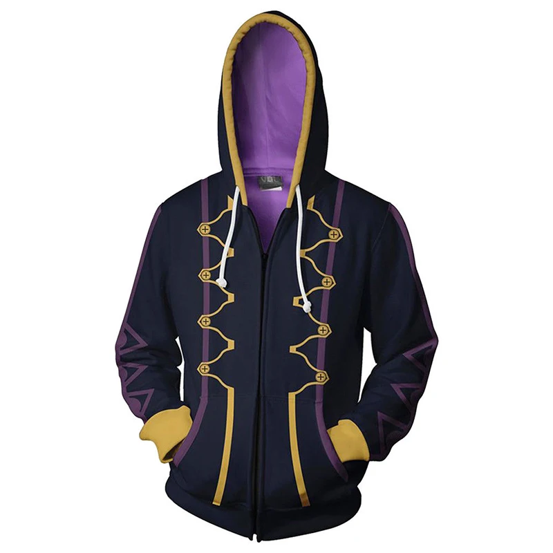 Fire Emblem Robin Cosplay Costume Sweatshirt 3D Printed Hoodie Coat Jacket