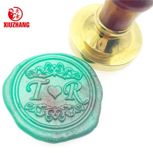 

DIY customize double Name 2 initials personalized Letter stamp/Sealing Wax /wedding Wax Seal Stamp Custom invitations envelop