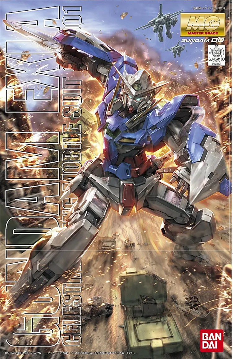 

Bandai Gundam MG 1/100 GUNDAM EXIA Mobile Suit Assemble Model Kits Action Figures Plastic Model Toys