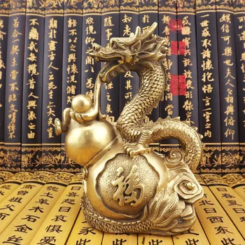 

Pure brass lucky copper gourd lucky decoration crafts copper Bronze art