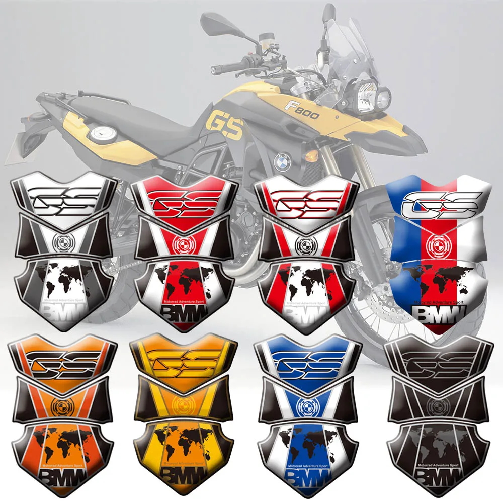 

High quality Motorcycle Tank Pad Protector Sticker Fish Bone Sticker For BMW F700GS 12-15 F650GS F800GS 08-12