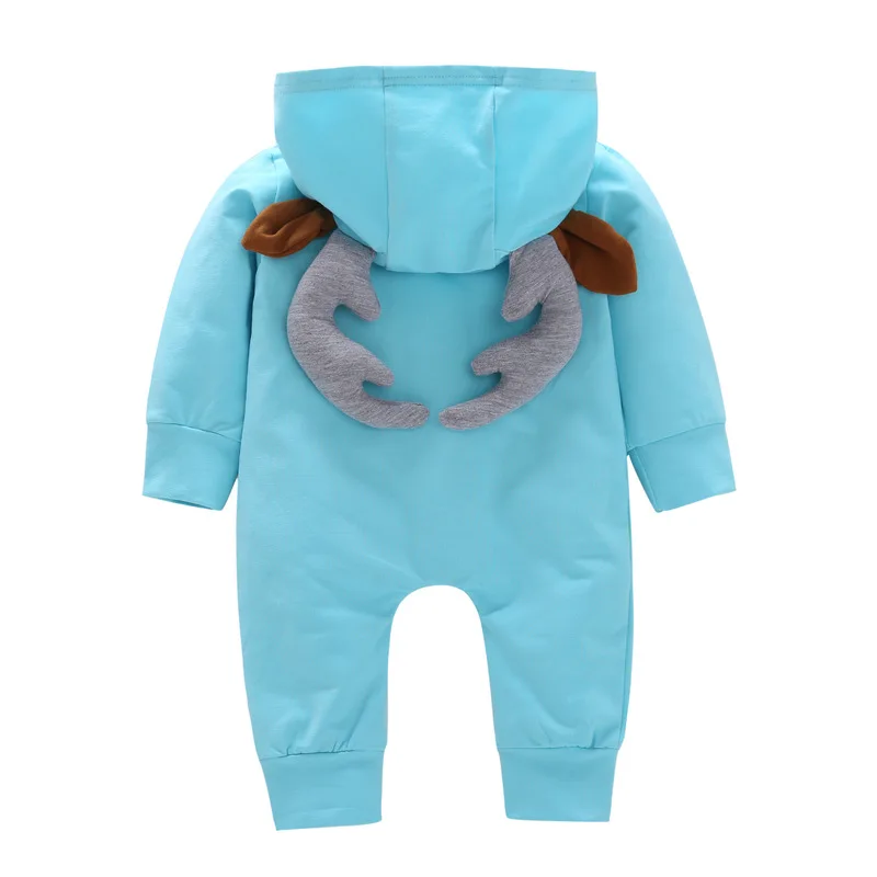 VTOM/новые осенние детские комбинезоны Комбинезоны с капюшоном и длинными