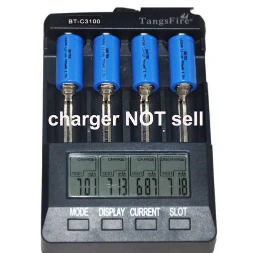 

1-10PCS Real 3.7V 16340 rechargeable lithium ion battery 700mah li-ion cell CR17335 CR123A CR 123A for laser flashlight torch