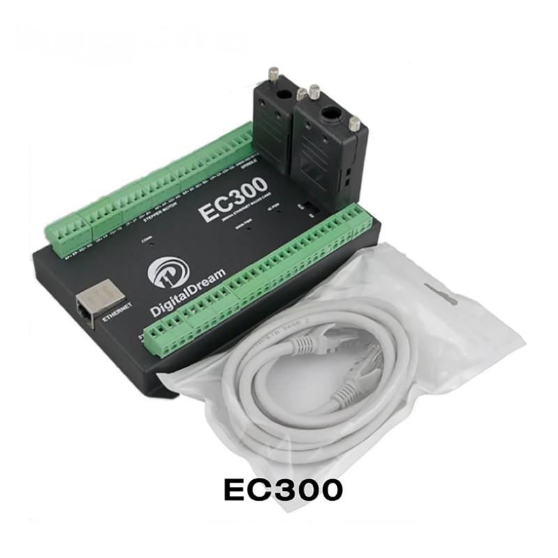 Плата управления движением EC300 Ethernet 3/4/5/6 Axis Mach3 CNC 300 кГц 24 В DC поддержка
