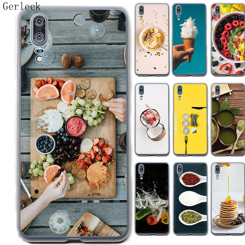 

Desxz Food Photography Phone Case for Huawei P8 P9 P10 P20 P30 Pro Lite P Smart Cover