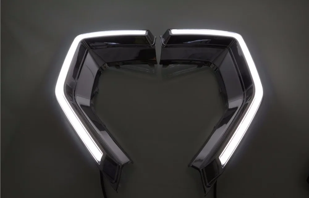 EOsuns led drl дневного света для пульт mg GS- с желтыми поворотниками+ диммер и синий Ночной свет для бега