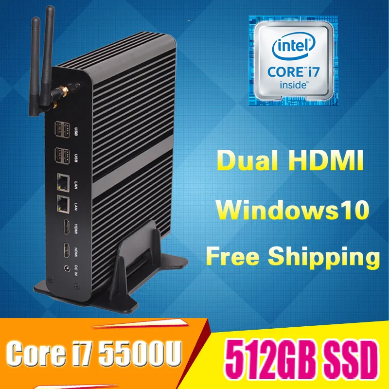 Lowest Price Mini pc windows7 intel core i7 5500U High Grade Windows mini pc also support Linux OpenELEC XBMC with 4K resolution Dual HDMI Lowest Price Mini pc windows7 intel core i7 5500U High Grade Windows mini pc also support Linux OpenELEC XBMC with 4K resolution Dual HDMI