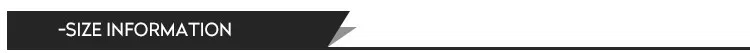 size information