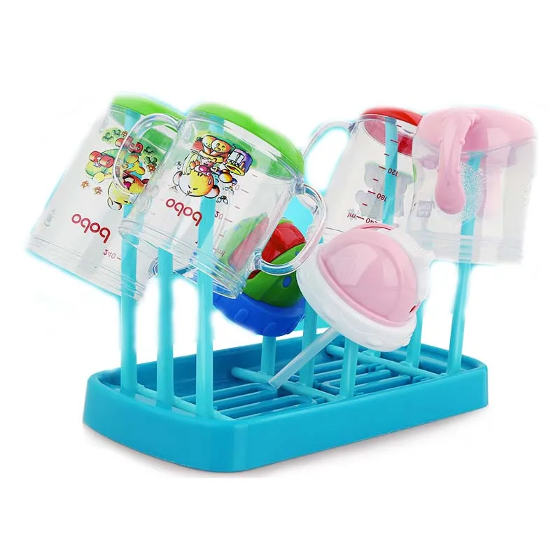 Baby Bottle Drying Rack Baby Bottle Cleaning Dryer Drainer Storage Rack Tree Shape for Babies Bottles Removable