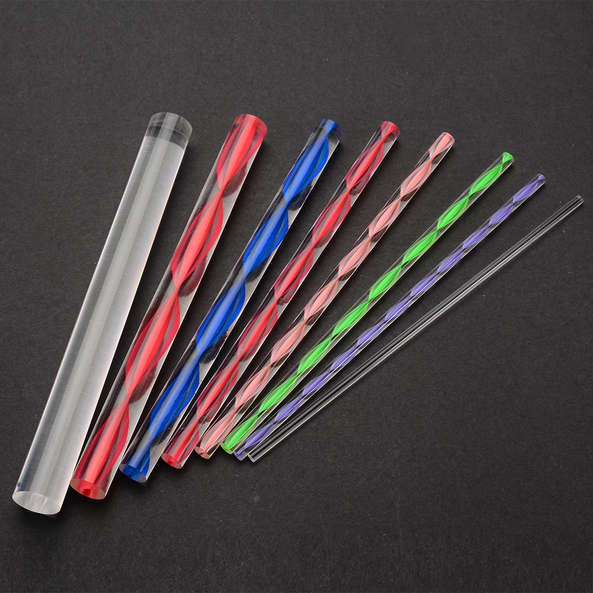 8pcs Acrylic Rods Dotting Pens Tool Painting Drawing Stencils Template Rocks Pottery Clay Art Craft DIY
