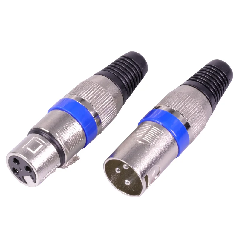 4 комплекта разъемов XLR 1 шт. NC3MXX и NC3FXX Штекерный гнездовой набор 3 Pin разъем 7 цветов