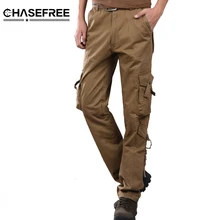 Брюки карго с несколькими карманами, мужские брюки карго, военные тактические штаны, повседневные брюки карго, хлопковые армейские брюки 560