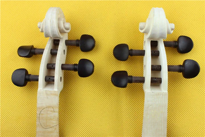 

1 pc New general 4/4 Violin Neck,Already installed ebony pegs