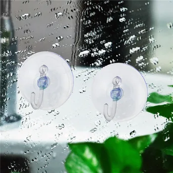 

10pcs/lot Strong Transparent Suction Cup Sucker Wall Hooks Hanger For Kitchen Bathroom Hanging Accessories Drop Shipping 1221#