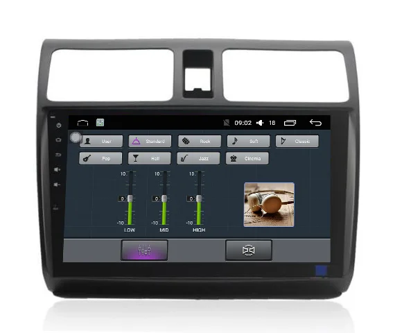 Cheap Nedehe 10.1 inch 8 core  Android 8.1 Car DVD GPS Navigation Car Radio Multimedia for Suzuki Swift 2005 2006 2007 2008 2009 2010 9