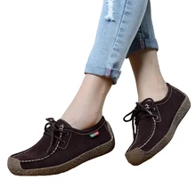 Женская обувь на плоской подошве; модные лоферы; женские туфли-оксфорды; Весенняя повседневная обувь на плоской платформе; zapatos mujer; слипоны; женская обувь; Мокасины