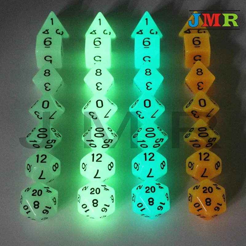 Calidad Superior 7 piezas brillante juego De Dados Juegos De Mesa datos calabozos y dragones Dados De rol juego De Mesa Calidad Superior 7 piezas brillante juego De Dados Juegos De Mesa datos calabozos y dragones Dados De rol juego De Mesa