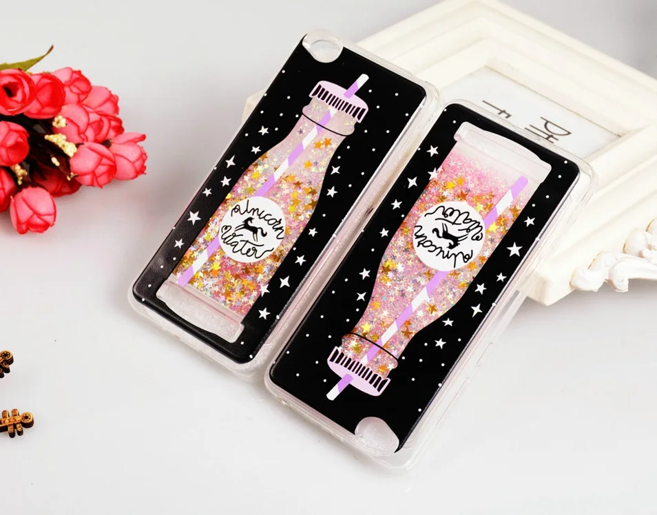 Icoque Liquid Luxury Cases For Xiaomi Redmi 4A Case Glitter Xaomi Redmi4a Cover Cute Soft silicone TPU Xiomi Redmi 4A Fitted Case (2)