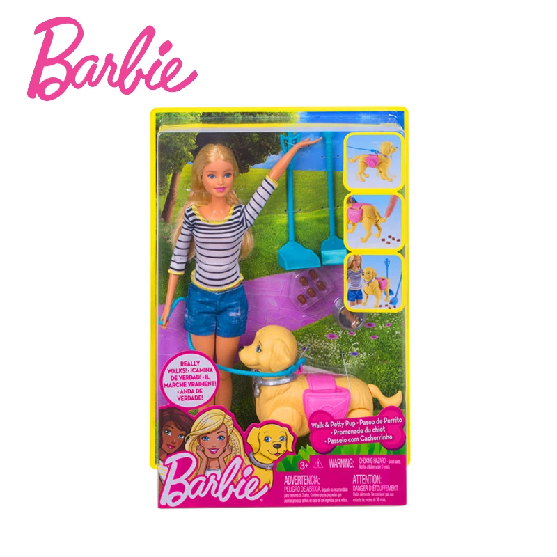 Бренд Barbie, модные куклы, модель велосипеда, игрушка для собак, для верховой езды, для девочек, подарок на день рождения, Barbie Boneca DWJ68