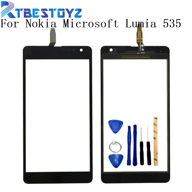 Сенсорный экран RTBESTOYZ для Nokia Microsoft Lumia 535 N535 2S CT2S1973FPC A1 E 2C CT2C1607FPC E|touch screen digitizer|screen