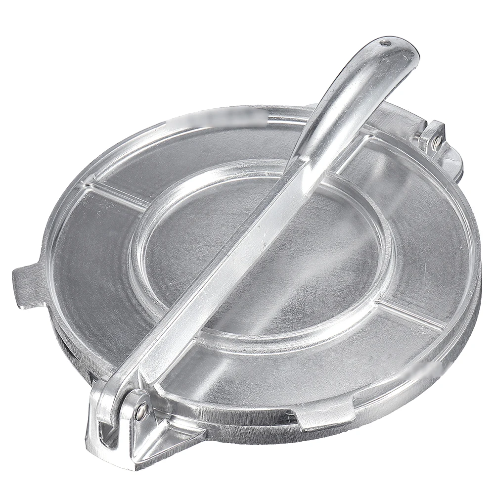 

8inch Non-toxic Tortilla Maker Home Foldable Handle Bakeware Tool Cast Aluminum Restaurant Meat Press Pie Gadgets Accessories
