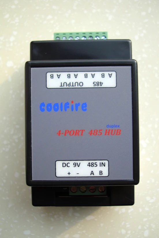

Bidirectional 4 Port, RS485 Hub, 485 Shared 485 HUB485 Allocator, High Quality Power Supply