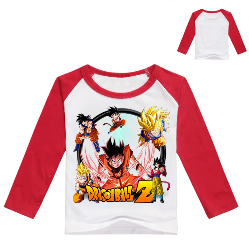 Толстовки для мальчиков с героями мультфильмов Dragon Ball Z Goku DBZ, толстовки для девочек, верхняя одежда, Весенняя детская одежда, детская одежда с длинным рукавом и капюшоном - Цвет: style 17