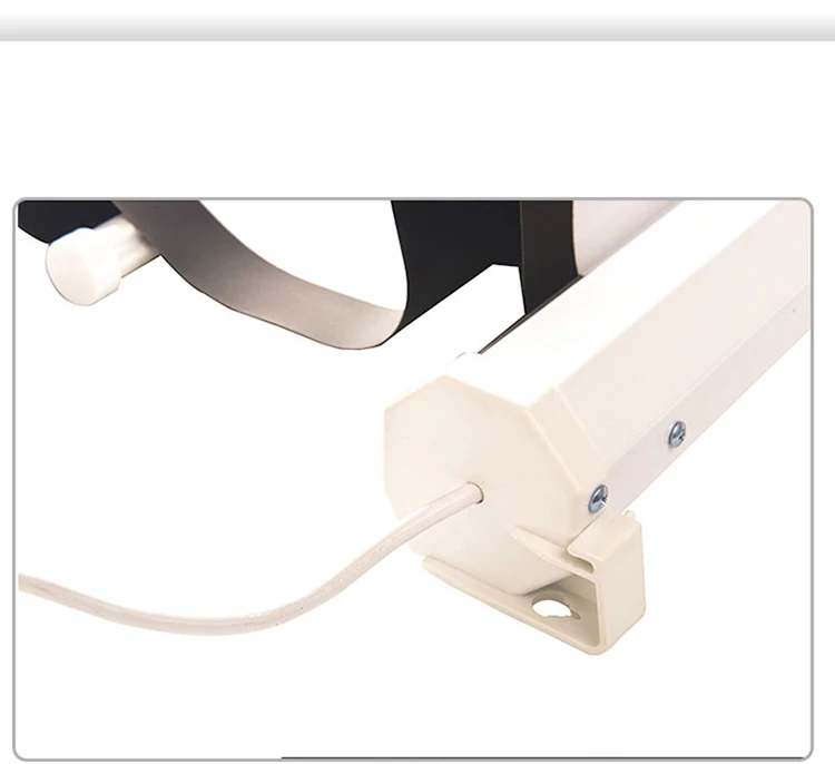 Thinyou матовая белая ткань стекловолокно 72 дюймов 4:3 моторизованный экран для Светодиодный ЖК DLP лазерный проектор электрический проектор экран