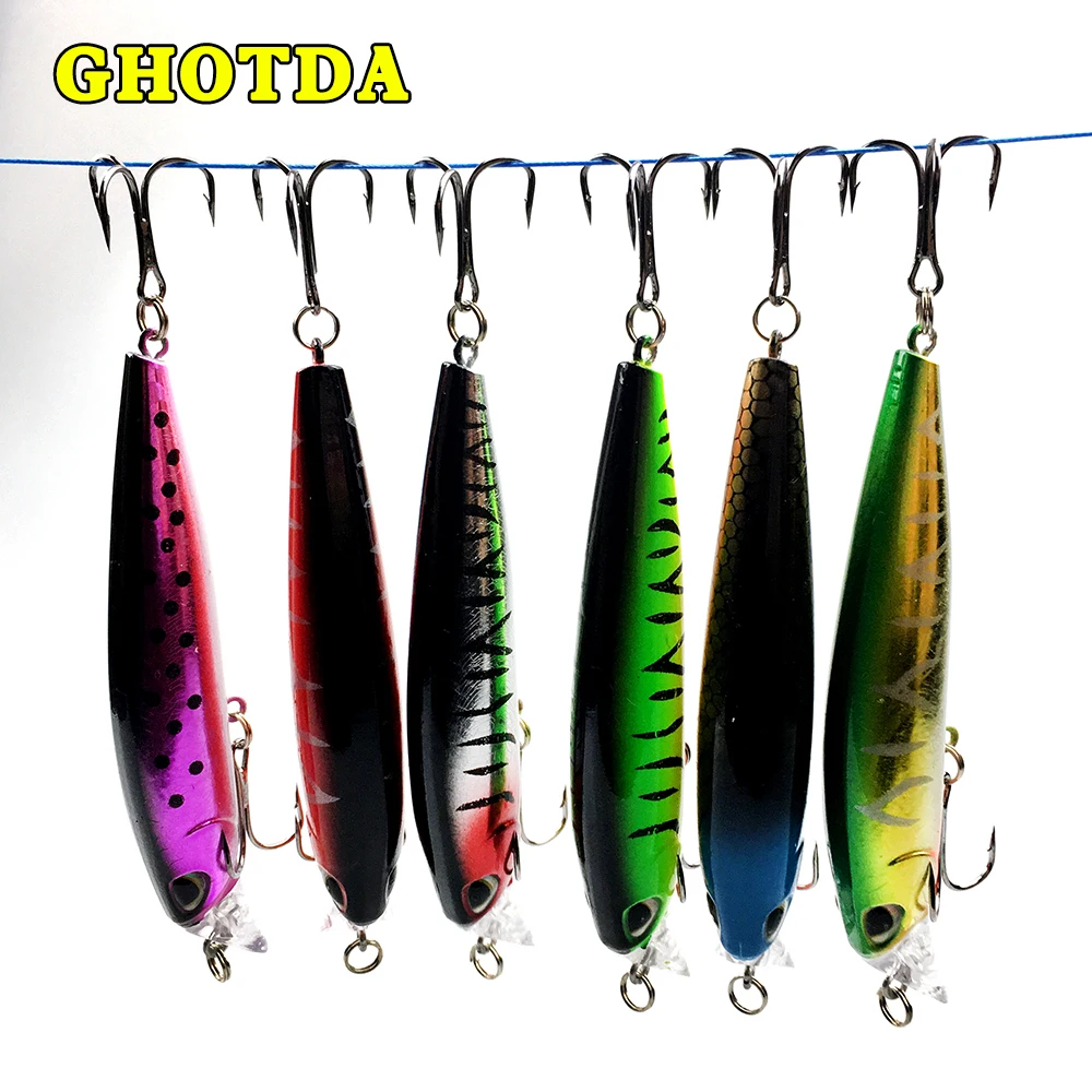 Minnow приманка для рыбалки карандаш 94 мм 10 4 г Твердый воблер Crankbait 3D глаза Карп