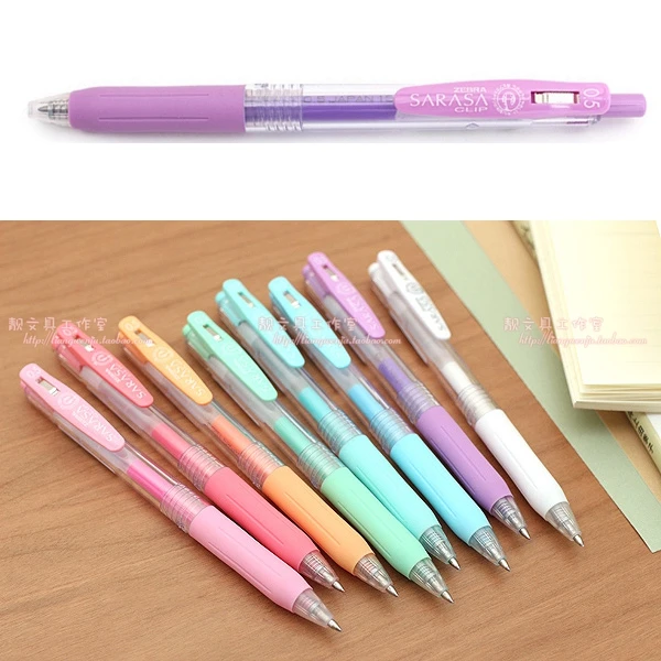 

Zebra sarasa milk series water-based pen 8colors/lot
