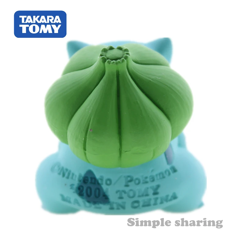 TAKARA TOMY Покемон Бульбазавр коллекционные предметы Аниме Фигурка карманного