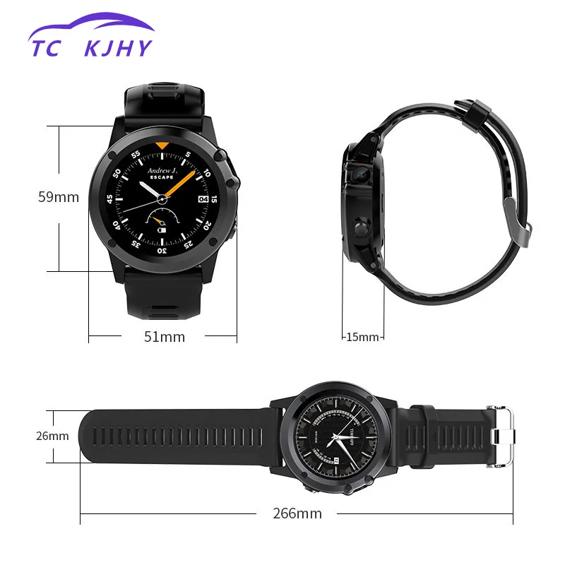 

2018 4.4 Waterproof 1.39 Inch Support 3G Wifi GPS SIM Smart GPS Tracking Auto Micro Smart GPS Tracker Android Devices Track