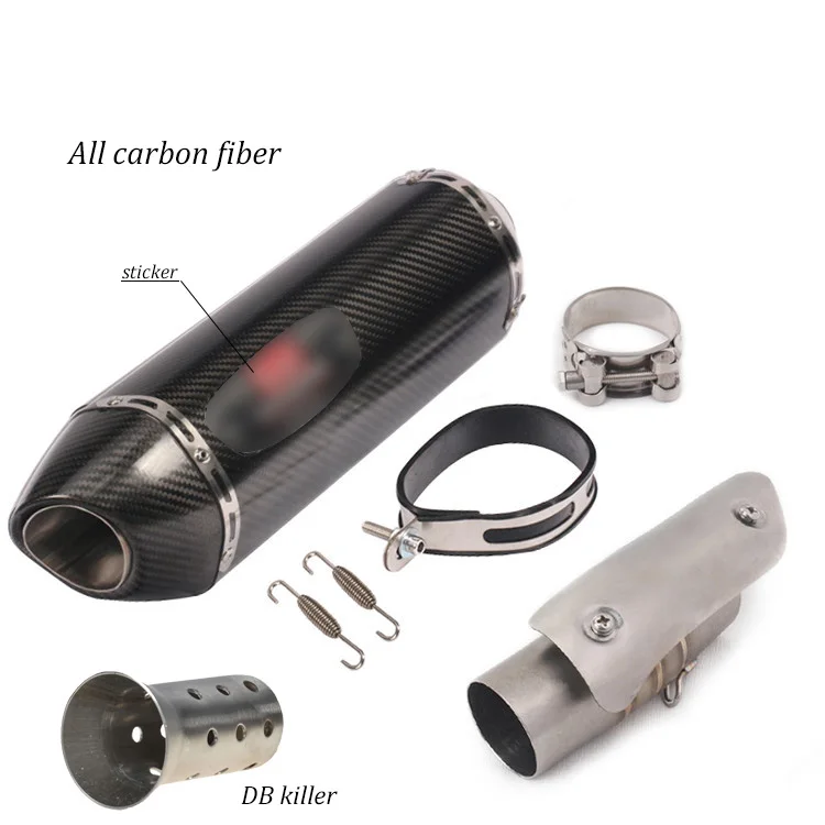 

for Suzuki GSX-R GSXR 1000 2012 -2016 GSX-R GSX R 1000 GSXR1000 Motorcycle moto Muffler Exhaust with DB killer Middle Pipe