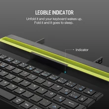 Foldable Bluetooth Keyboard for Tablet and Phone
