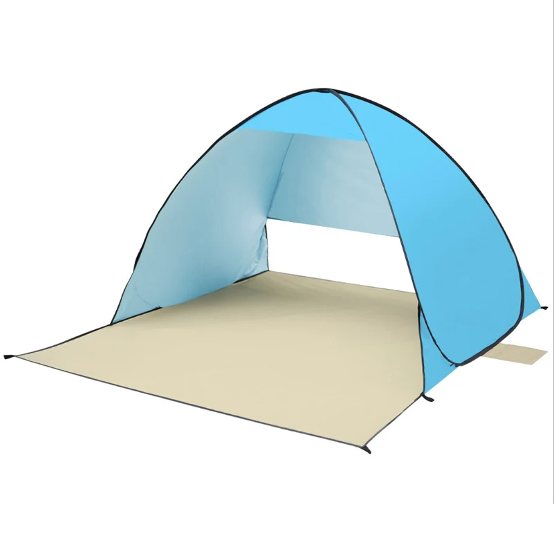 DH_Beach Park outdoor leisure tent-light blue