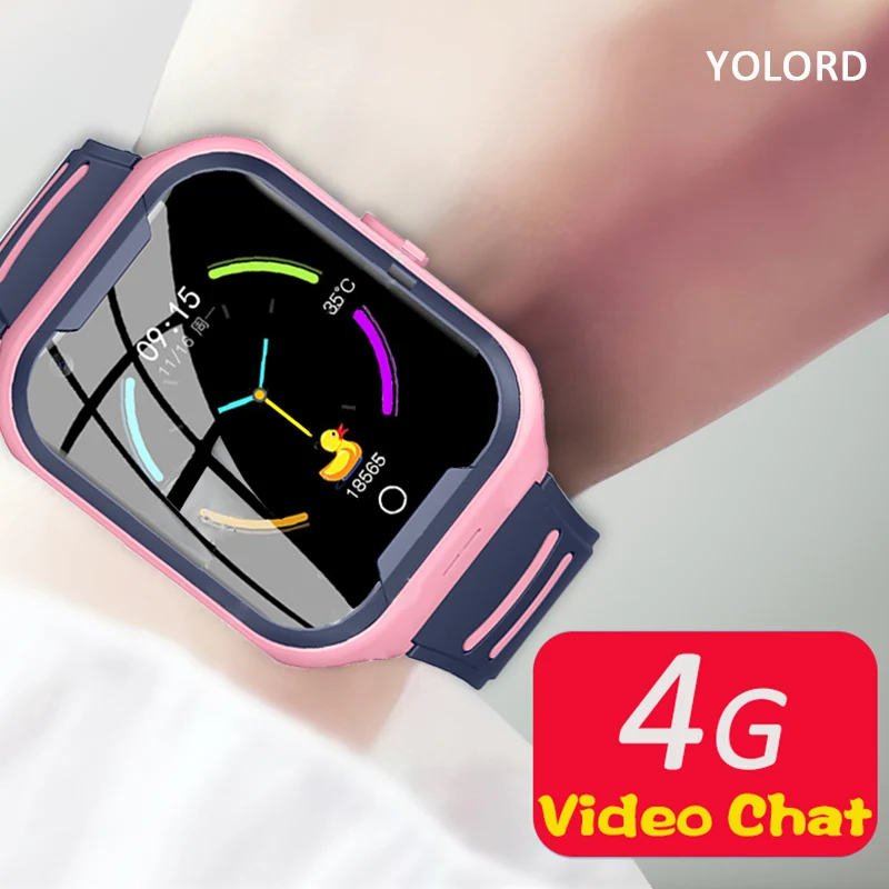 Детские Смарт-часы с поддержкой 4G Wi-Fi GPS + LBS | Электроника