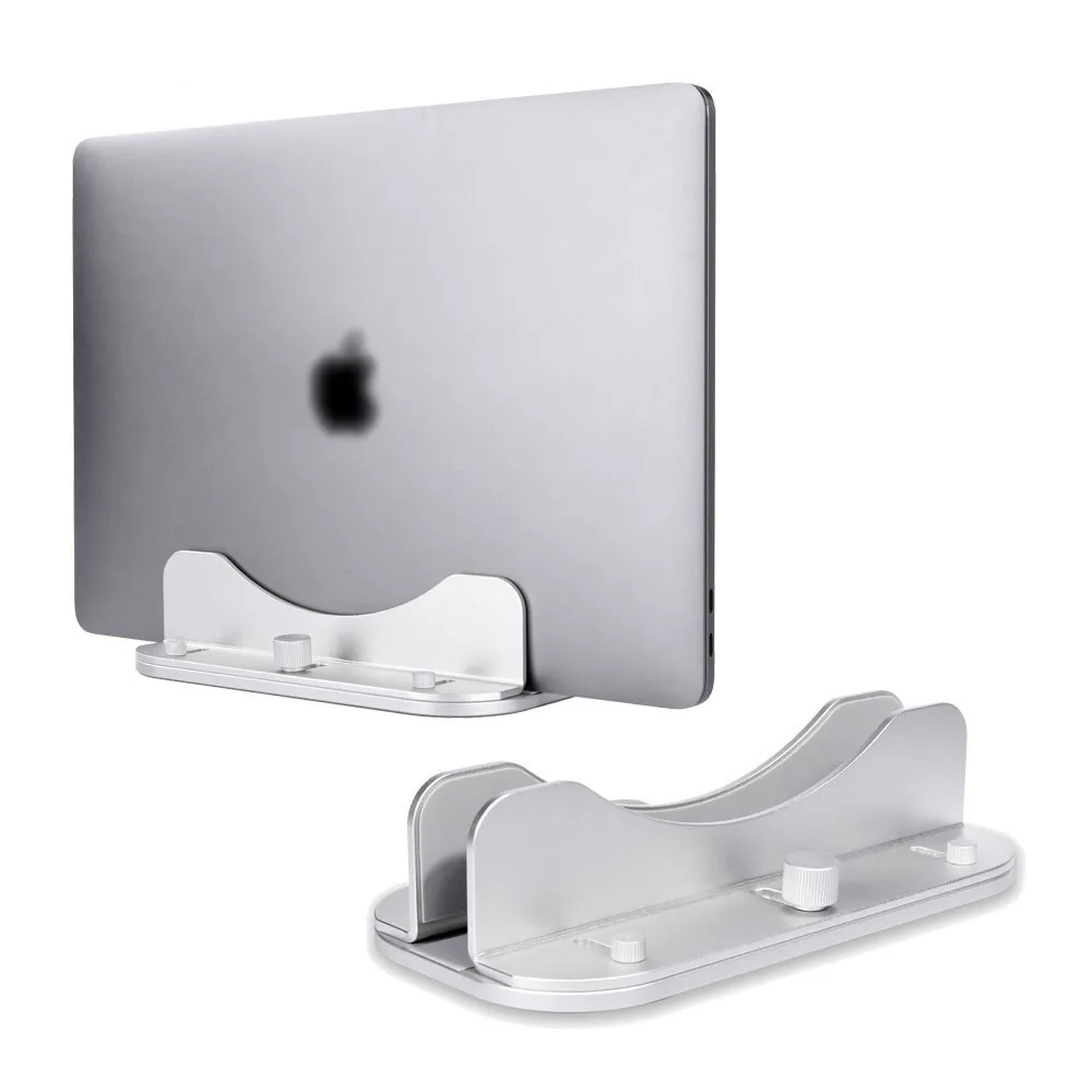 

Aluminium Desktop Tablet Holder Stand For iPad MacBook Cell Phone Adjustable Vertical Stand Fixed Holder Anti-slip Pad Bracket