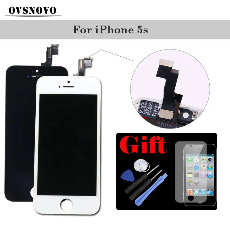 Display Assembly For IPhone 4 4s 5 5s 5c SE LCD Touch Screen Digitizer Replacement Black