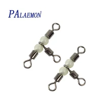 PALAEMON 20 шт./лот океанская рыболовная Поворотная Соединительная Тройная поперечная линия Вращающийся шарнир для рыбалки аксессуары
