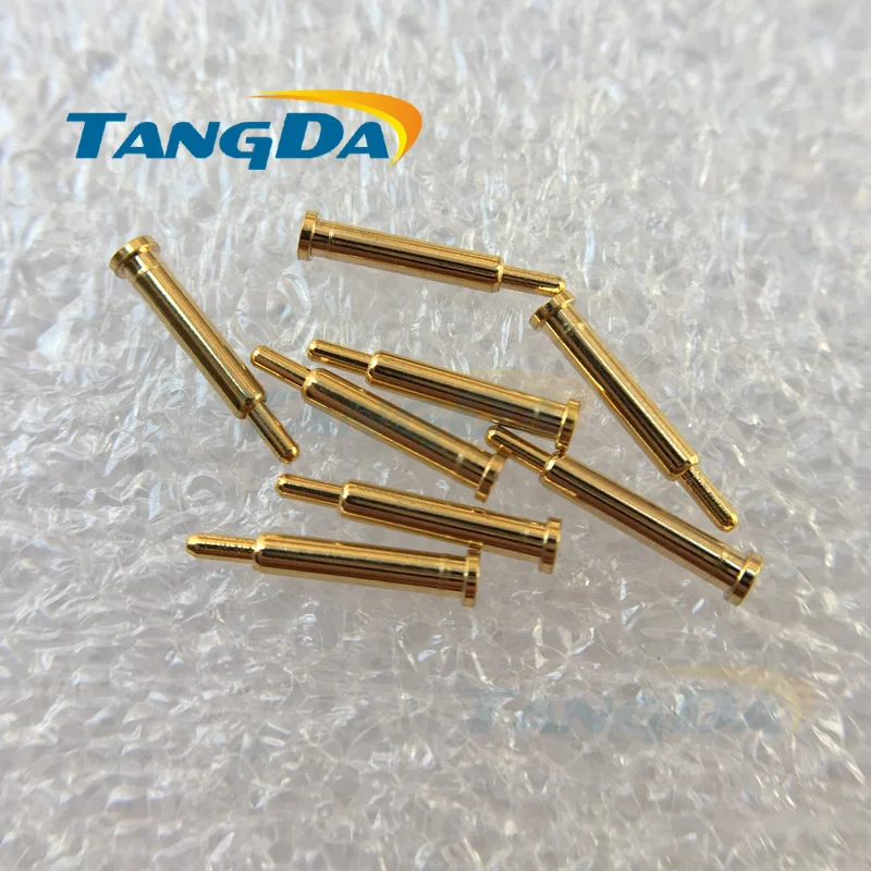 Tangda 1000 шт. 2*10 5 мм D пружинный зонд для тестирования печатной платы высокоточный