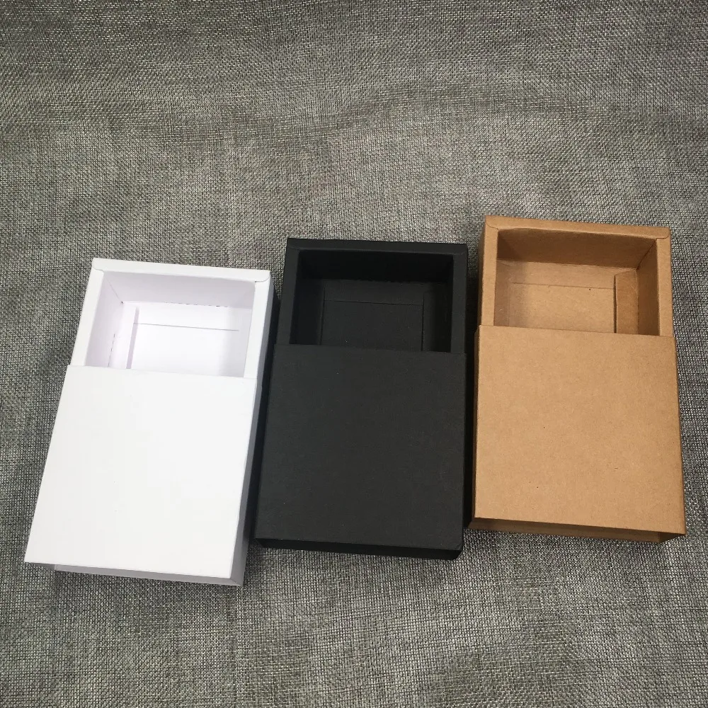 Download 50pcs/Lot DIY Cuboid Kraft Paper Drawer Box For Small ... Yellowimages Mockups